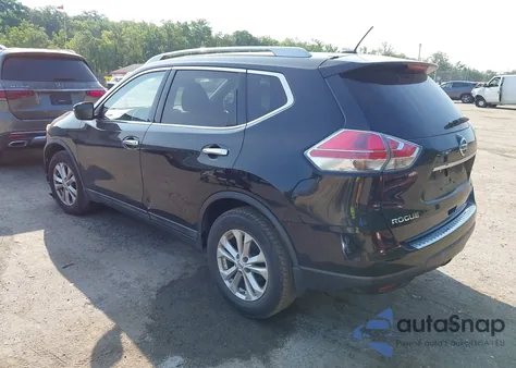 2014 Nissan Rogue Sv z USA, uszkodzony, nr VIN 5N1AT2MV6EC790564
